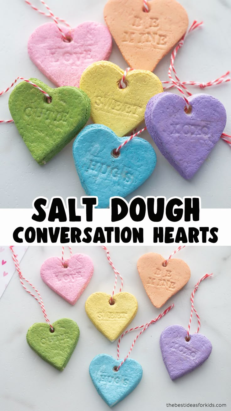 How To Create Valentine Salt Dough Keepsakes