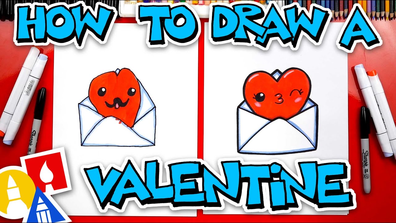 How To Draw Valentines Day Drawing Or Card Please Watch Youtube