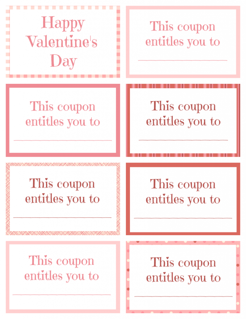 How To Make A Valentine S Day Coupon Book