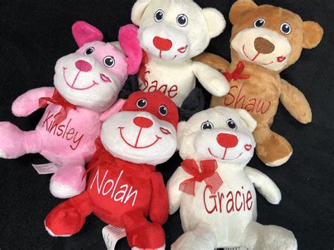 How To Personalize Stuffed Animals For Valentine’s