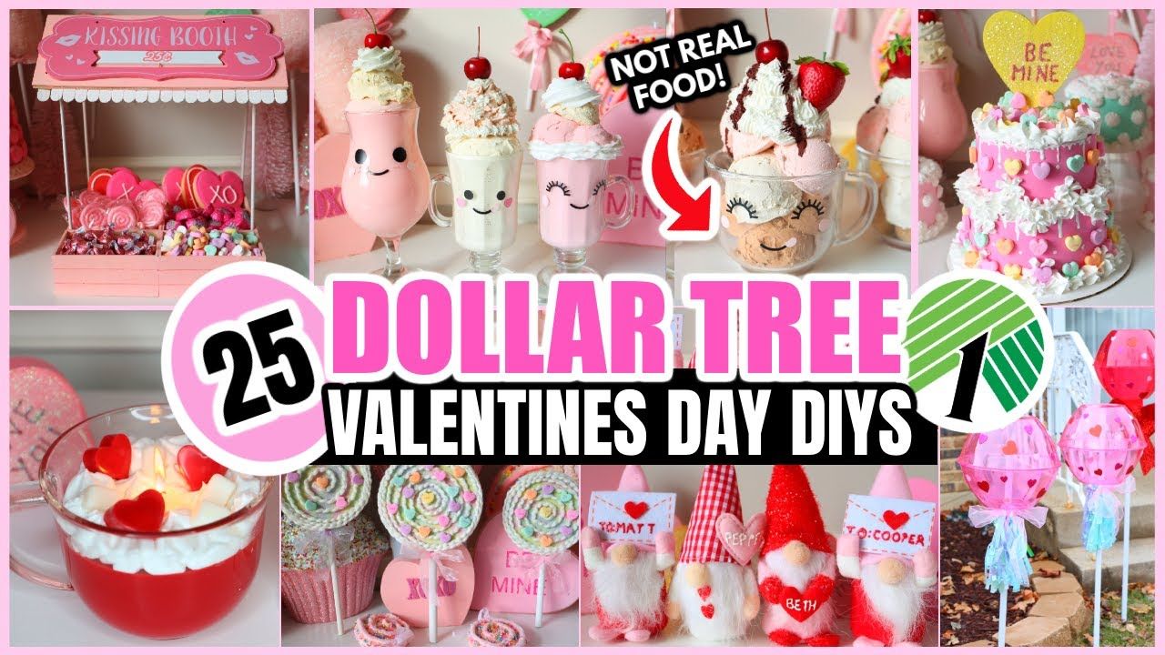 How To Style Valentine’s Day With Dollar Tree Finds