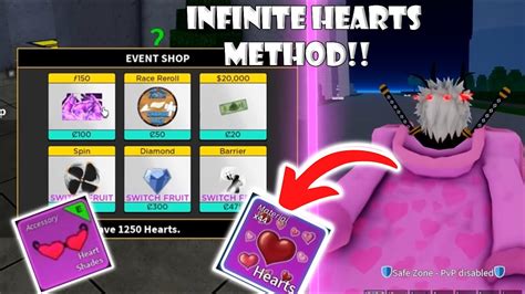 I Found The Best Way To Easily Get Hearts In Blox Fruits Valentine Amp 39 S Event Youtube