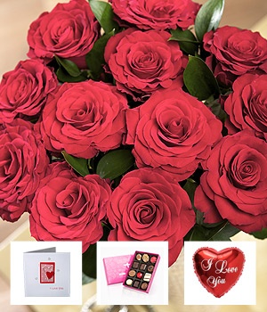 I Love You Flower Gift Love Flower Gifts Bunches Co Uk