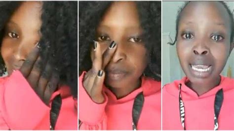 Kenyan Lady In Tears After Boyfriend Allegedly Cheated Ruined Her Valentine Amp 39 S Day Surprise