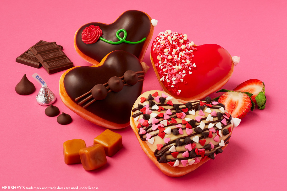 Krispy Kreme Release New Special Edition Valentine S Day Donuts That Are Sure To Make The