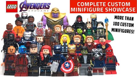 Lego Avengers Endgame All Sets And Minifigures Showcase Youtube