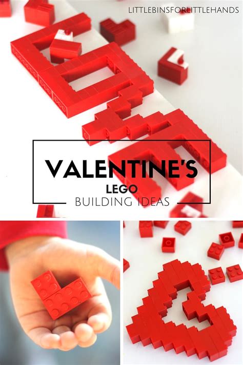 Lego Valentine Building Ideas Little Bins For Little Hands