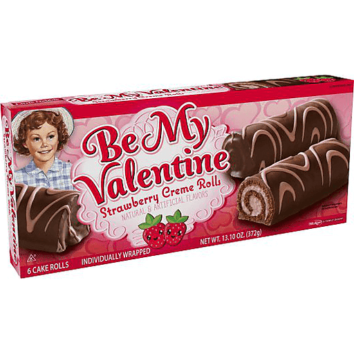 Little Debbie Cakes Strawberry Be My Valentine Doughnuts Pies