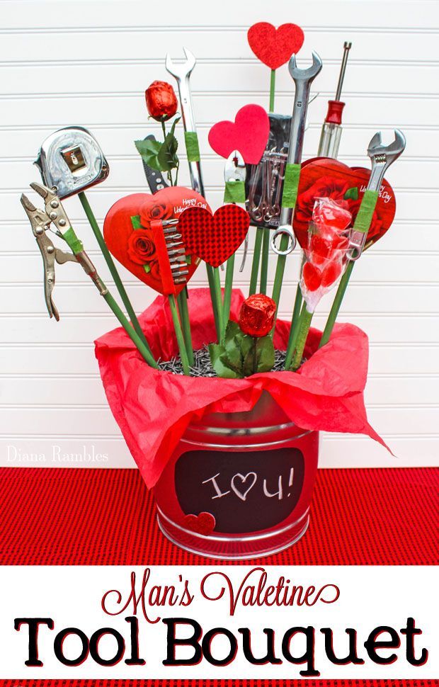 Man Tool Bouquet For Valentines Day