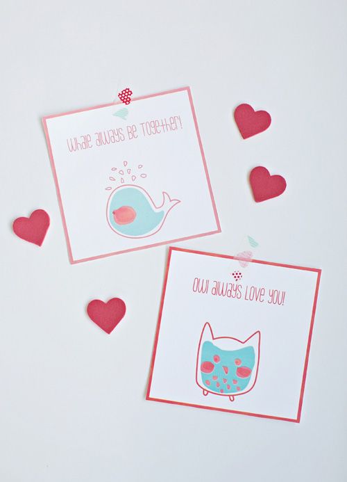 My Owl Barn Printable Animal Valentine Boxes