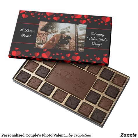 Personalized Couple S Photo Valentine S Day Gift Assorted Chocolates