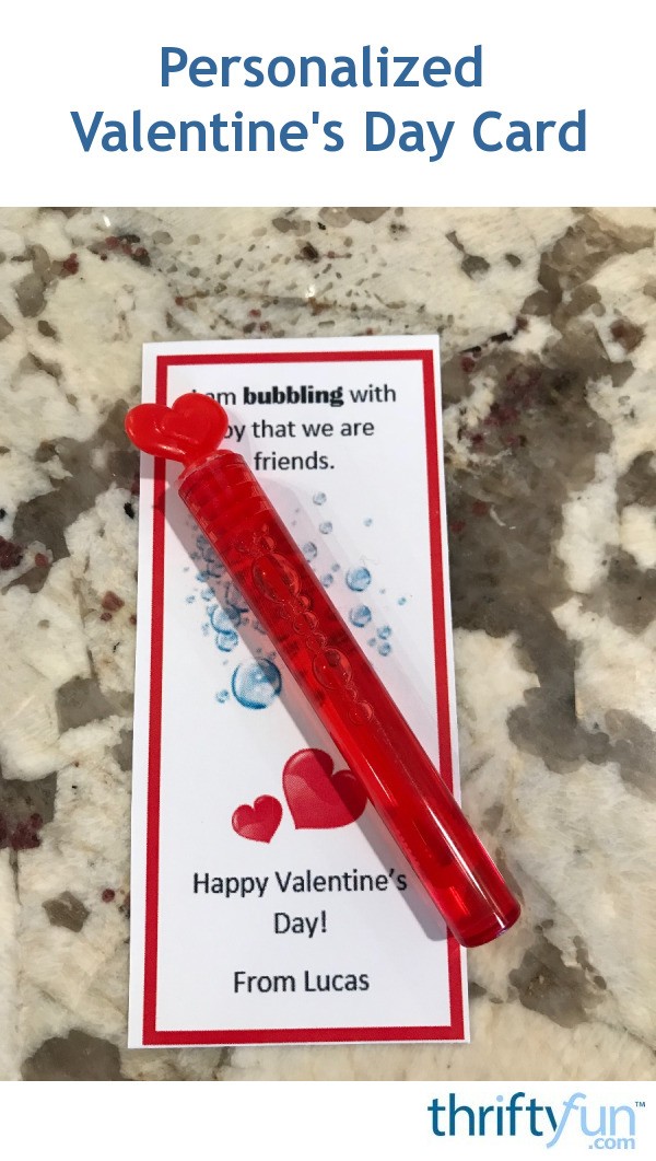 Personalized Valentine’s Day Card Making Guide