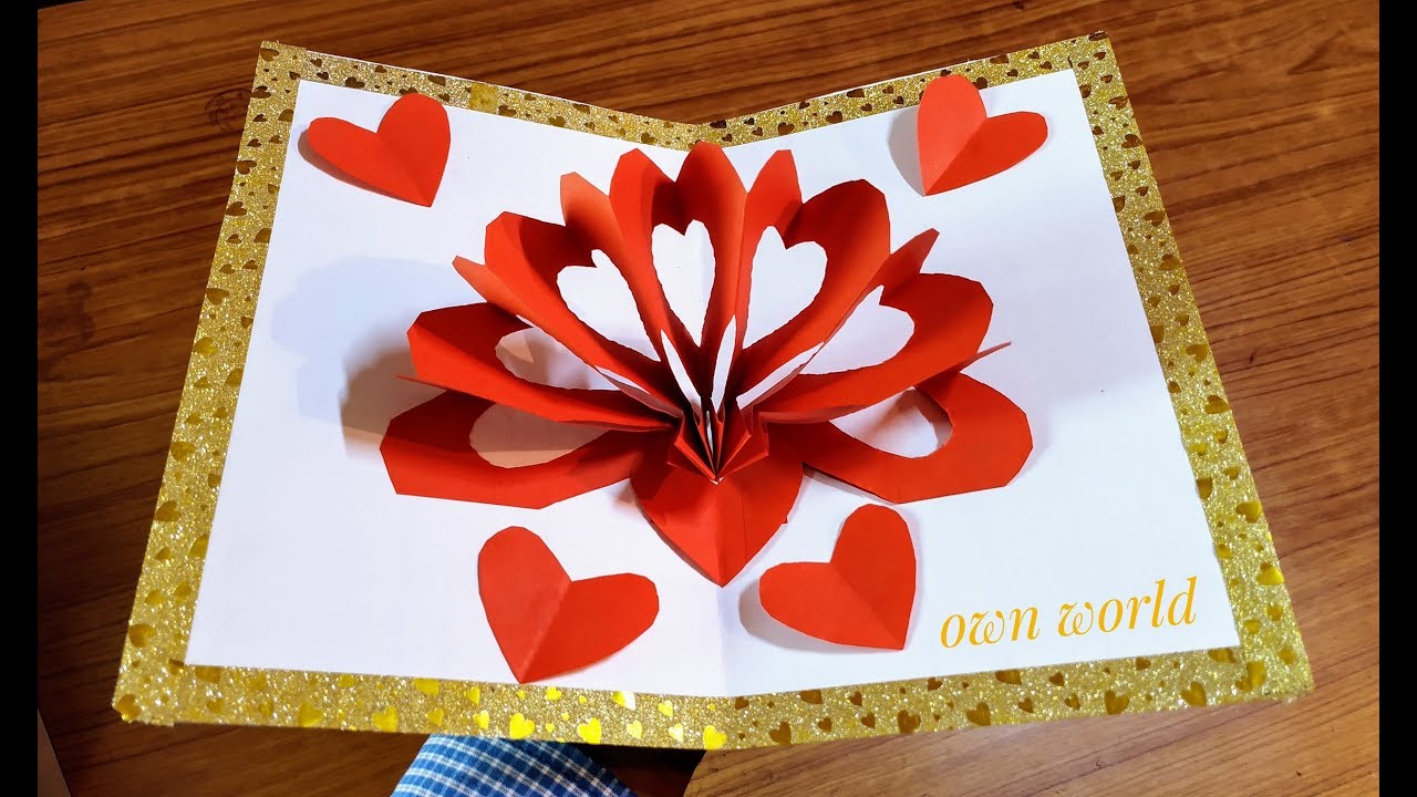 Pop Up Valentine Box Card Tutorial