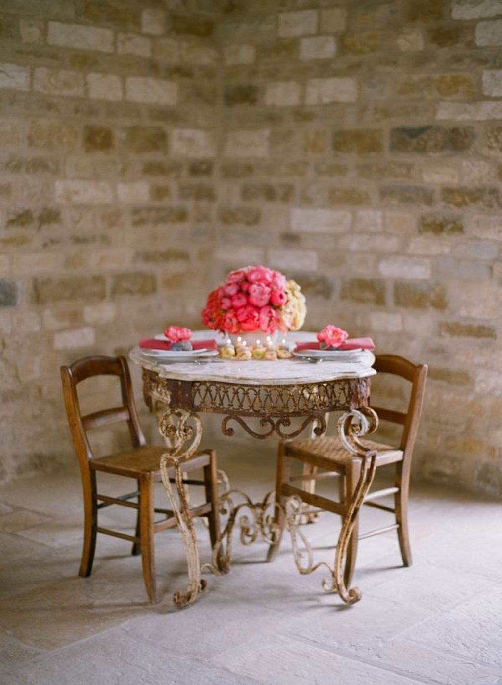 Romantic Table Setting For Two Perfect For Valentine S Day