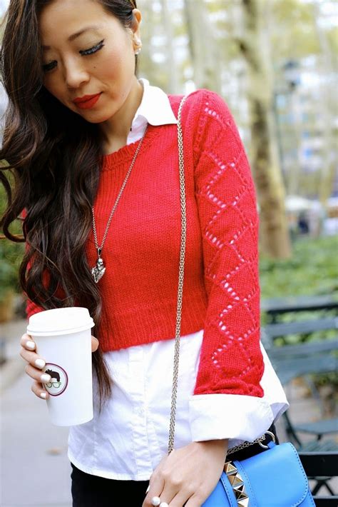 Seasonal Styling Ideas For Red Valentin Sweaters