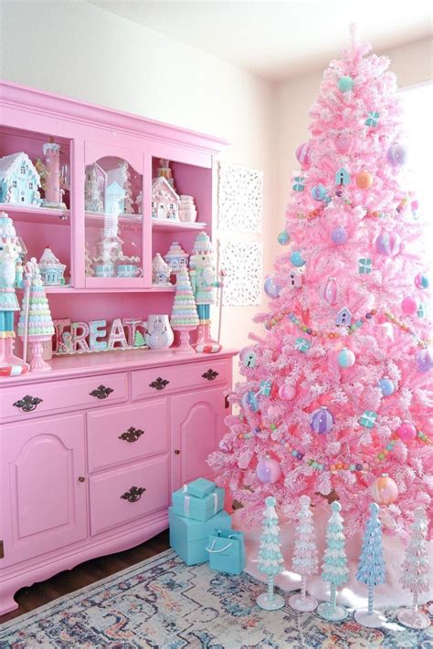 Some Like It Hot Pink Tree Pink Christmas Tree Decorations Diy