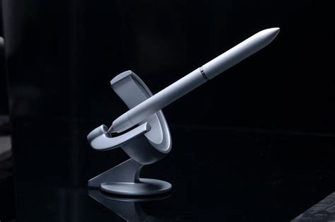 This Space Inspired Pen Magically Hovers In Mid Air Looking Like Something From An Alternate