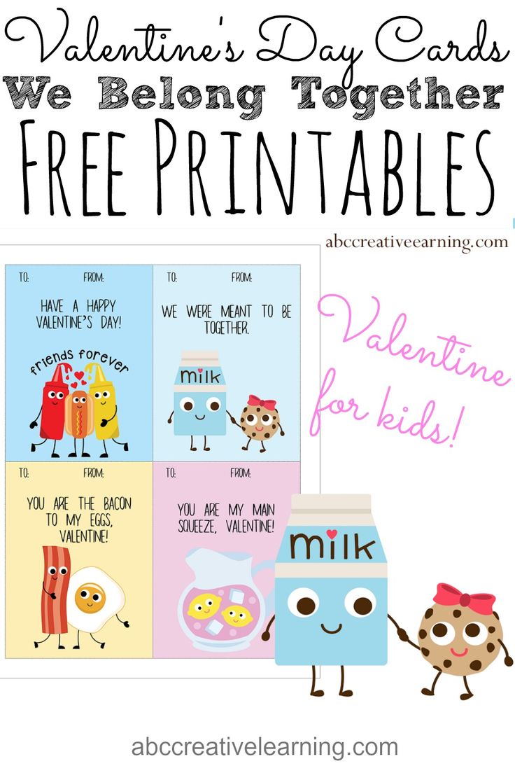 Valentine Basket For Kids And Free Valentine Card Printable Valentine