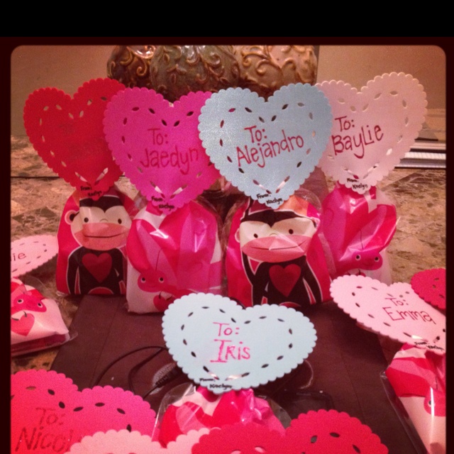 Valentine Goody Bags Made For The Guys My Husband Works With Kids