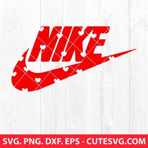 Valentine Heart Nike Logo Svg