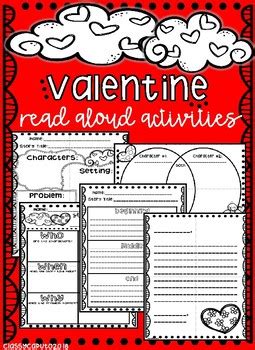 Valentine Read Aloud Activities By Classycaputo Tpt