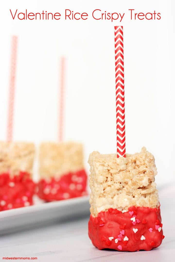 Valentine Rice Crispy Treats Recipe Midwestern Moms