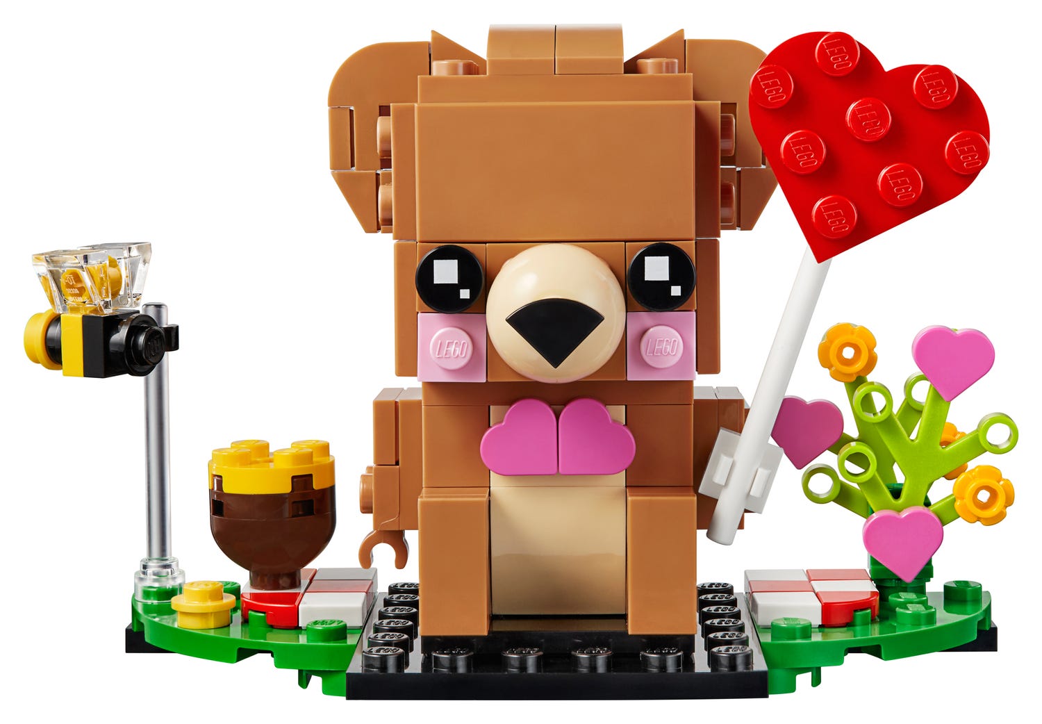 Valentine S Bear 40379 Lego Brickheadz Sets Lego Com For Kids Gb