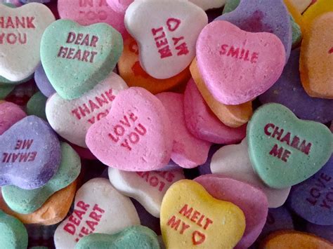 Valentine S Day Candy Hearts Wallpaper Wallpapersafari