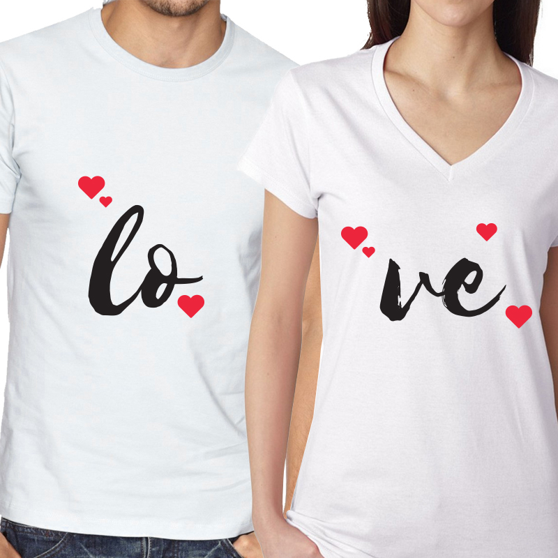 Valentine S Day Couples Matching T Shirt Valentines Day Couple