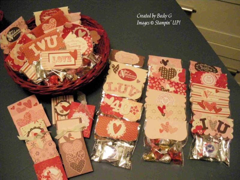 Valentine Treats For Co Workers By Beckyg3 Cards And Paper Crafts At