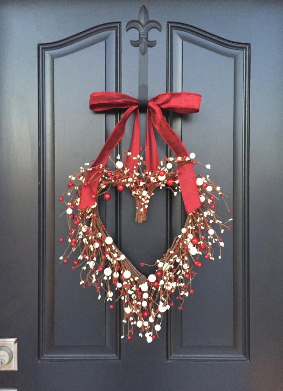 Valentine Wreath Diy Valentines Day Wreath Valentines Day