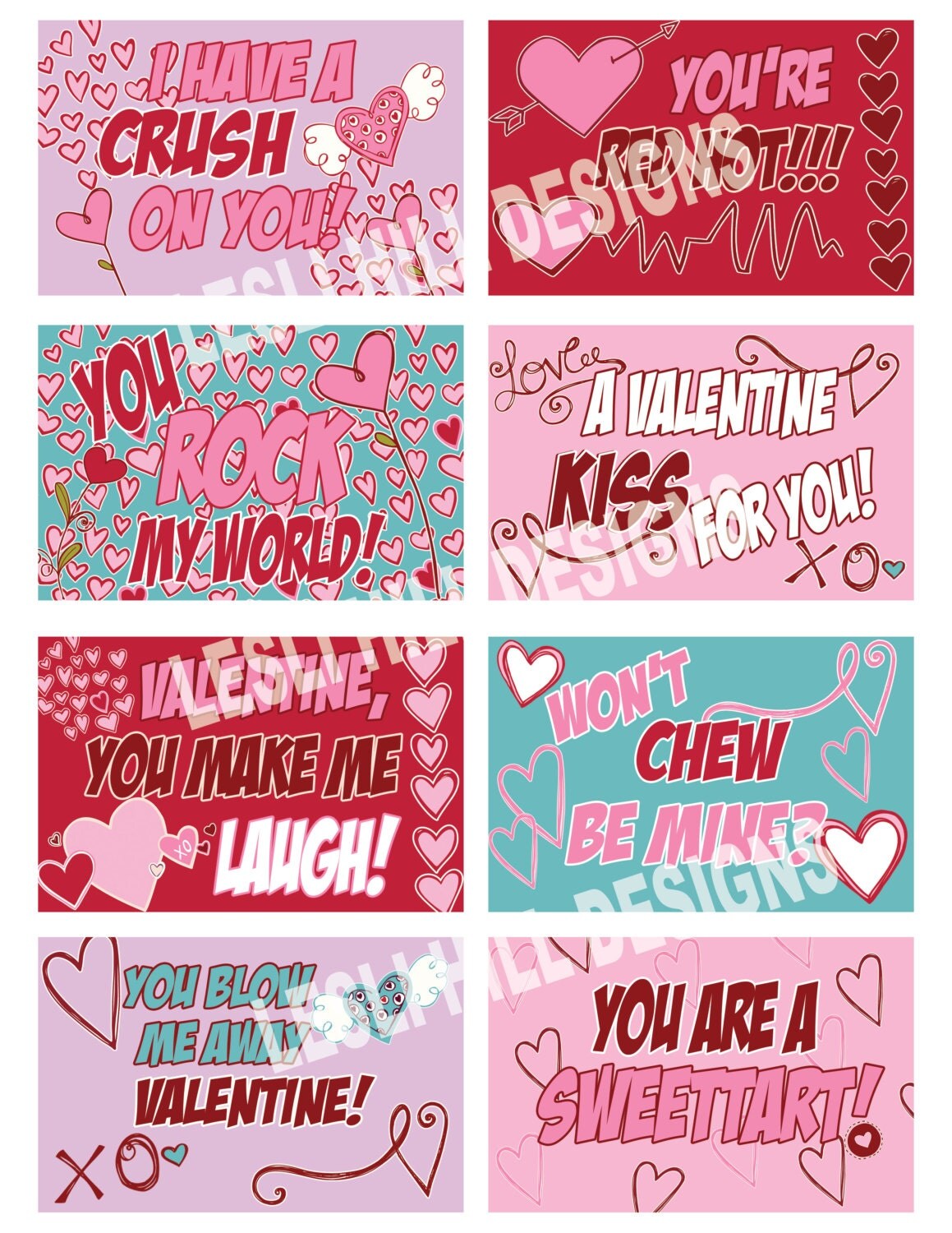 Valentines Candy Gram Masterbundles