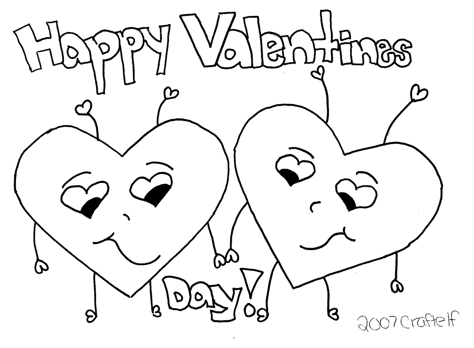 Valentines Coloring Pages Free Download On Clipartmag