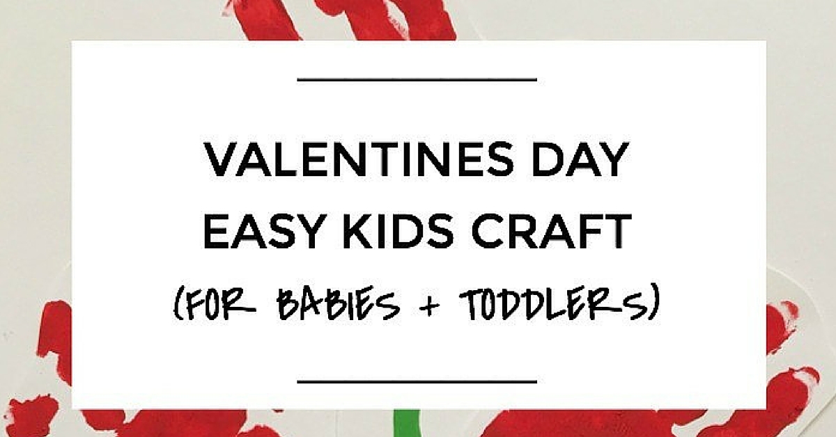 Valentines Day Easy Kids Craft