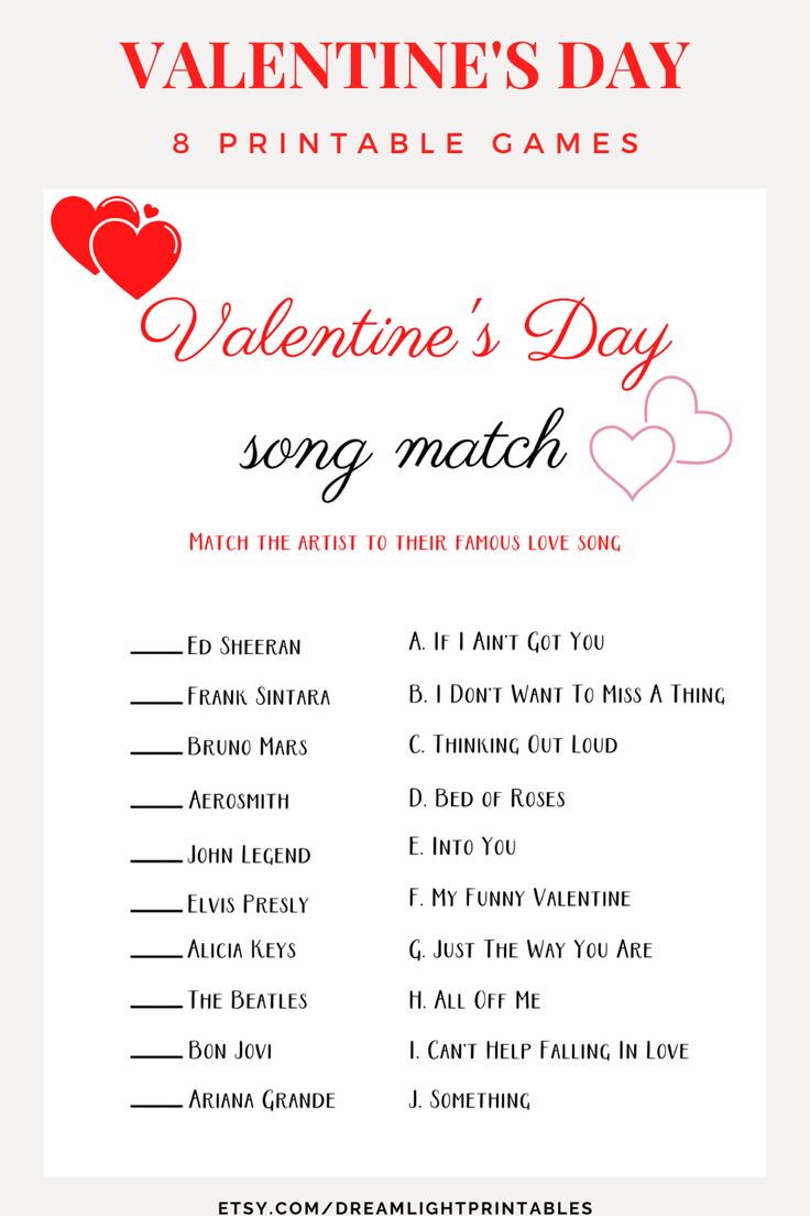 Valentines Day Games For Adults