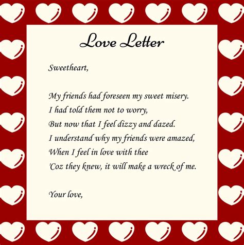 Valentines Day Letters