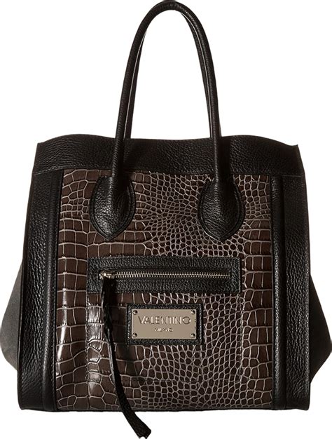 Valentino Bags By Mario Valentino Womens Cynthia Croco Malibu Handbags