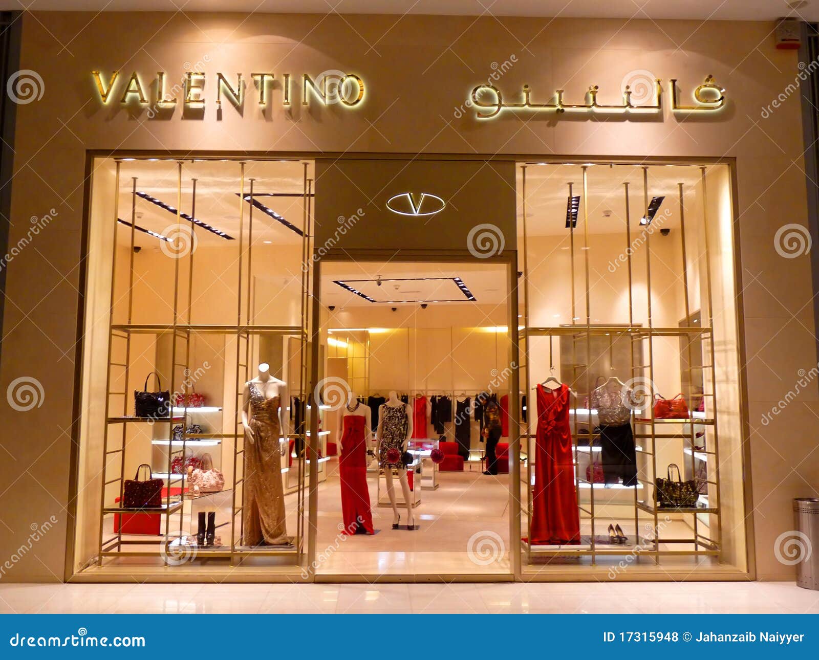 Valentino Fashion Boutique Editorial Stock Photo Image Of Clothing