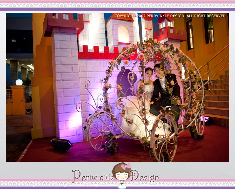 Wedding Decorator Periwinkle Design