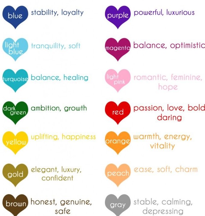 What Do Heart Colors Mean On Valentine’s Day?