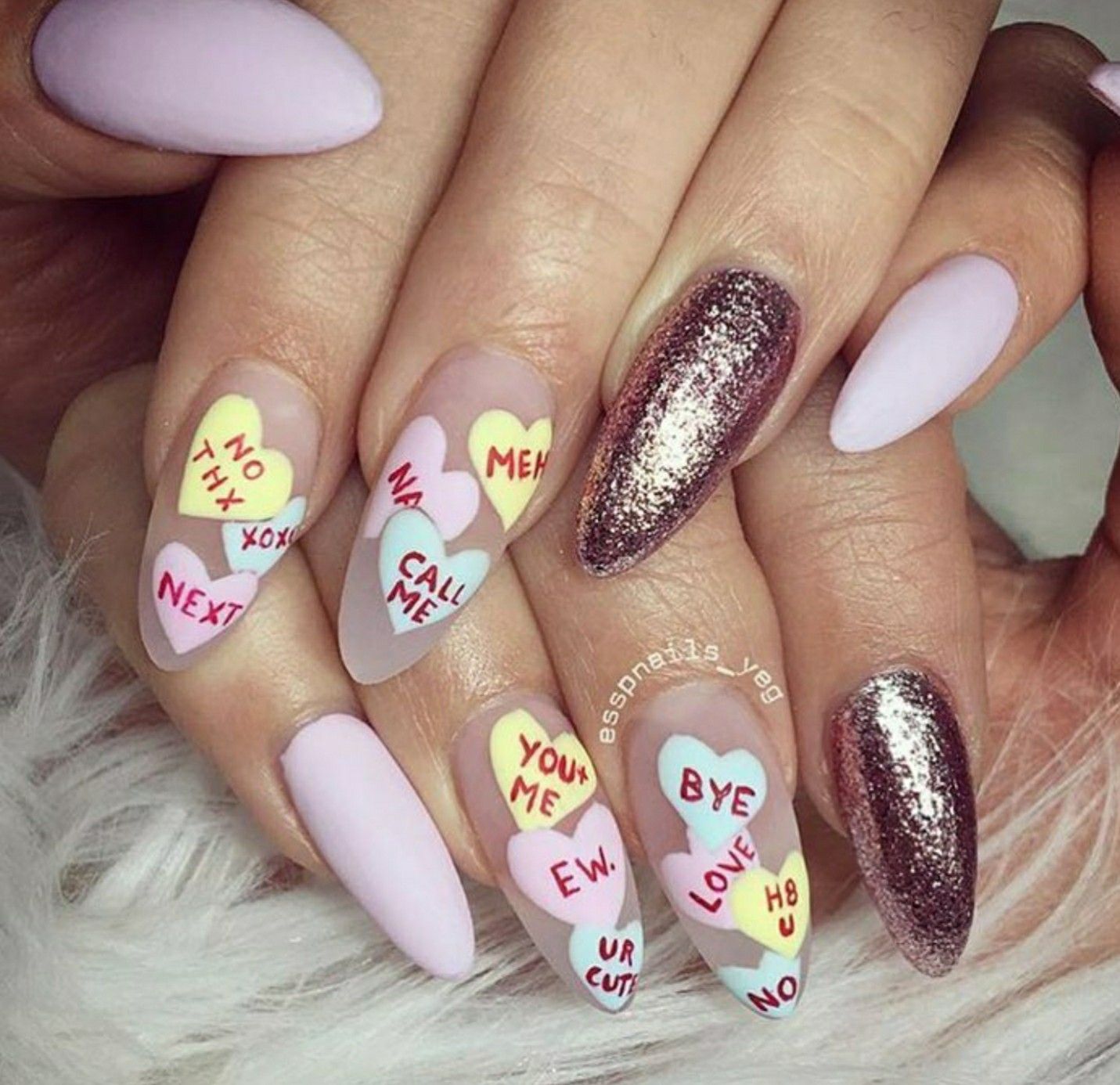 Why Choose Almond Valentines Nails For February?