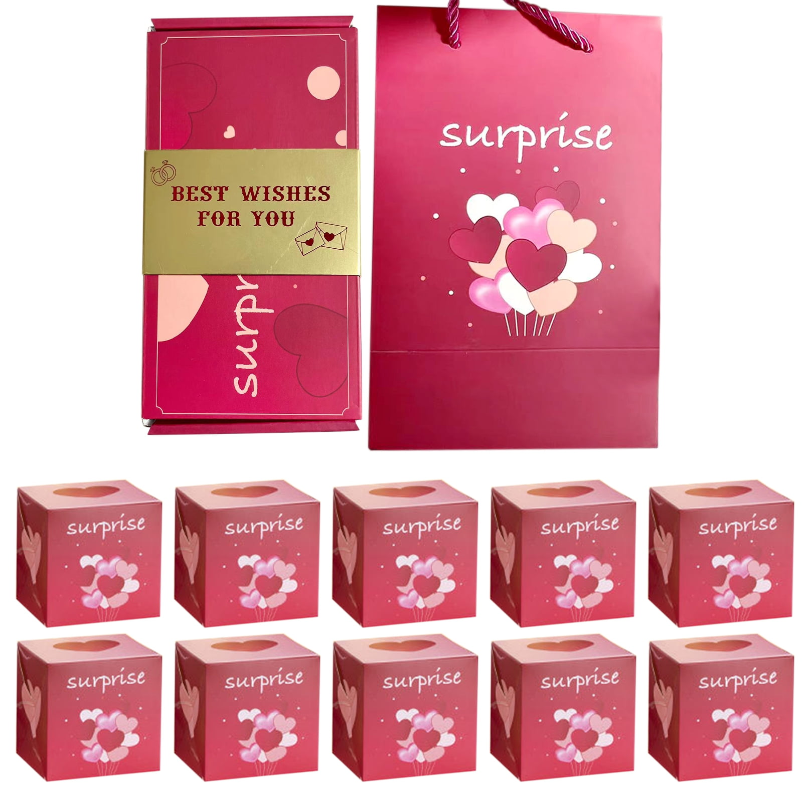 Zruodwans Surprise Gift Box Unforgettable Bounce Surprise Paper Gift